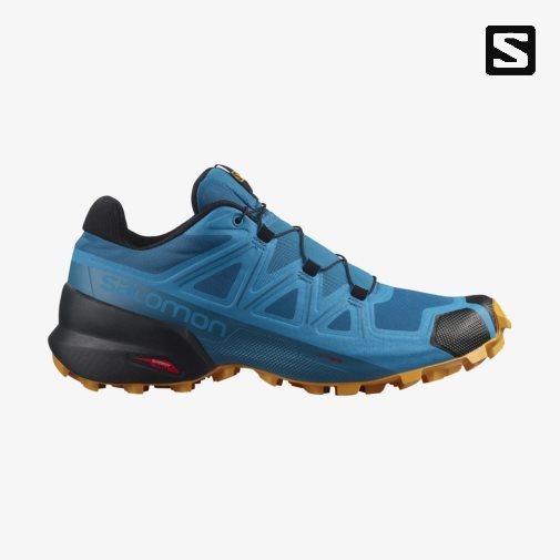 Sapatilhas Trail Running Salomon Speedcross 5 Masculino Azuis | PT O19378